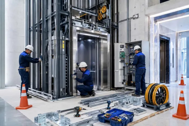 LẮP ĐẶT THIẾT BỊ THANG MÁY 